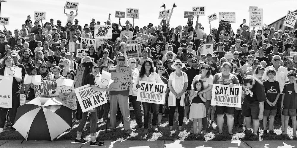 Jefferson County residents rally against Rockwool, 2018